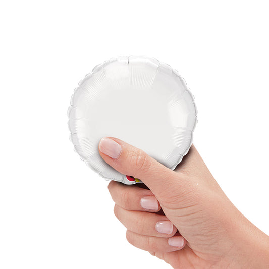 4 inch MINI CIRCLE - WHITE (AIR-FILL ONLY) | USA Decoration®
