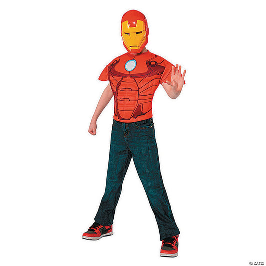Boy’s Iron Man™ Top Costume | USA Decoration®