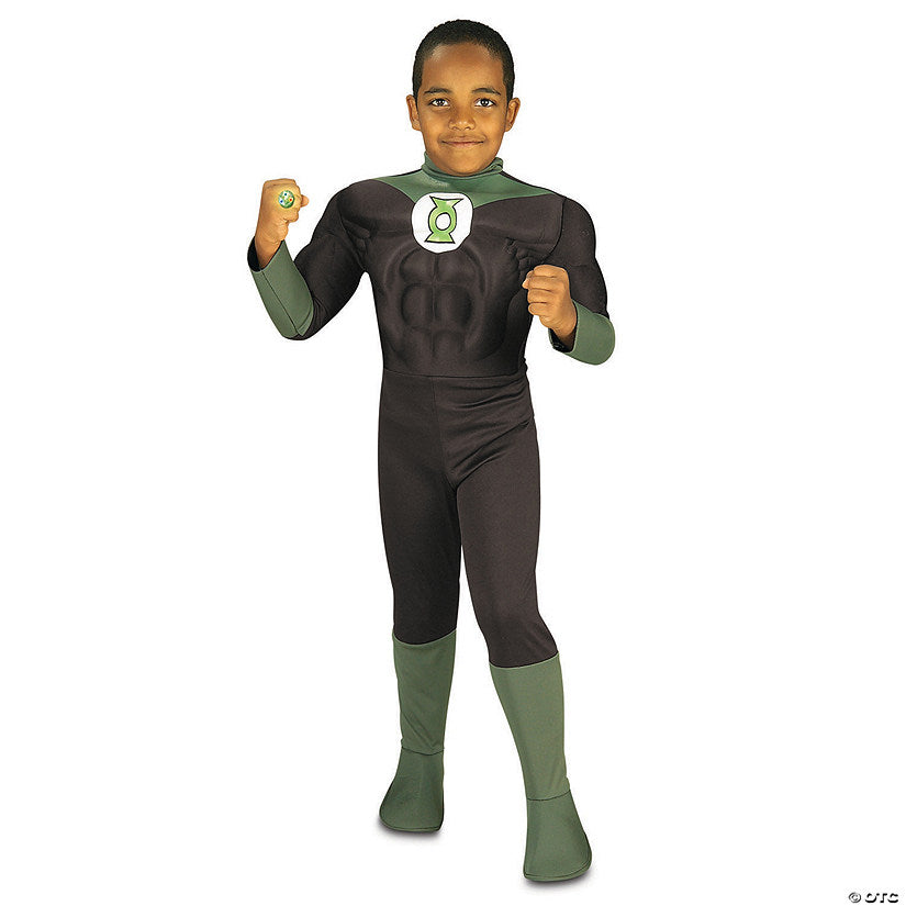 Boy's Green Lantern Costume - Large | USA Decoration®