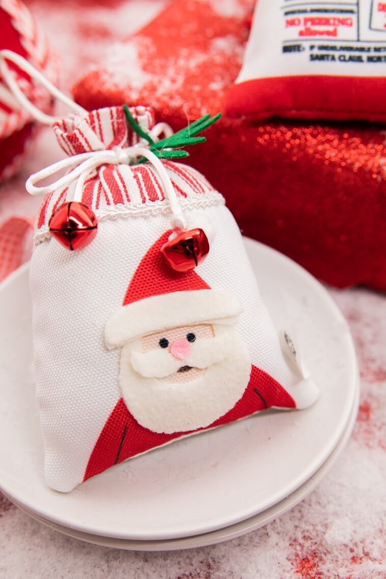 5” Polyester Special Delivery Sack Ornament