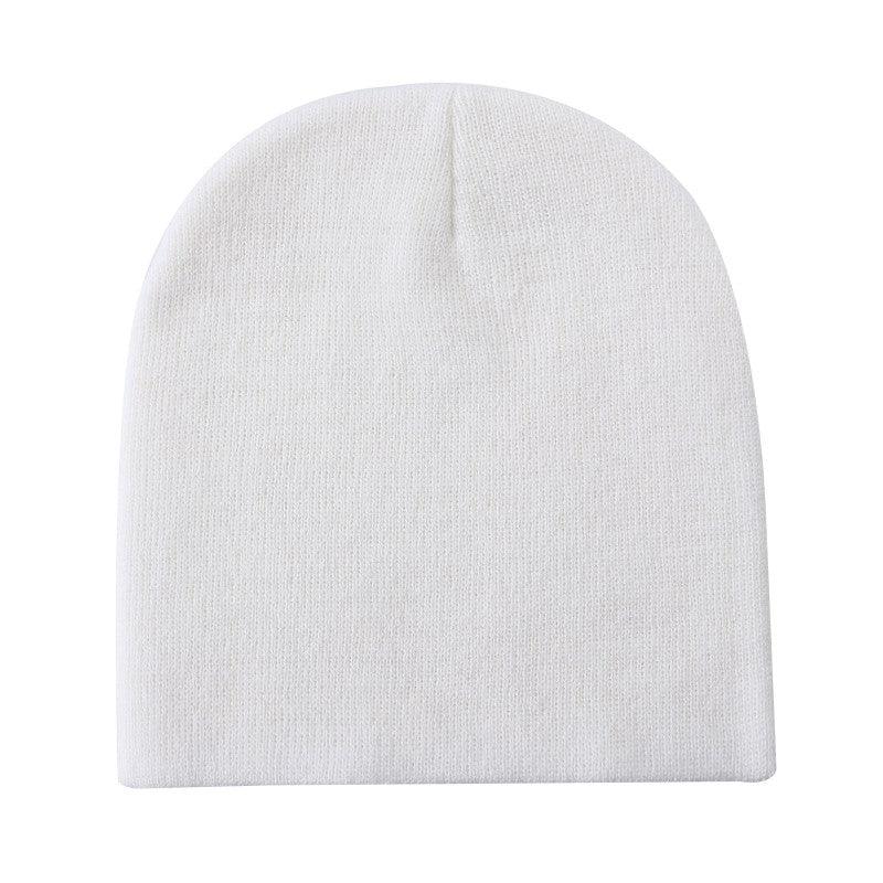 SB Short Beanie 100% Acrylic Knit Hat for Comfortable and Stylish Wear
