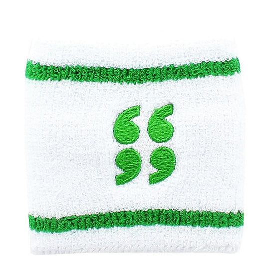 Scott Pilgrim White & Green Athletic Wristband | USA Decoration®