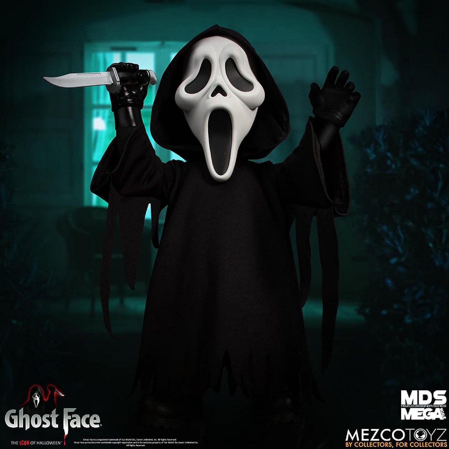 Scream 15 Inch MDS Mega Scale Ghost Face Figure | USA Decoration®