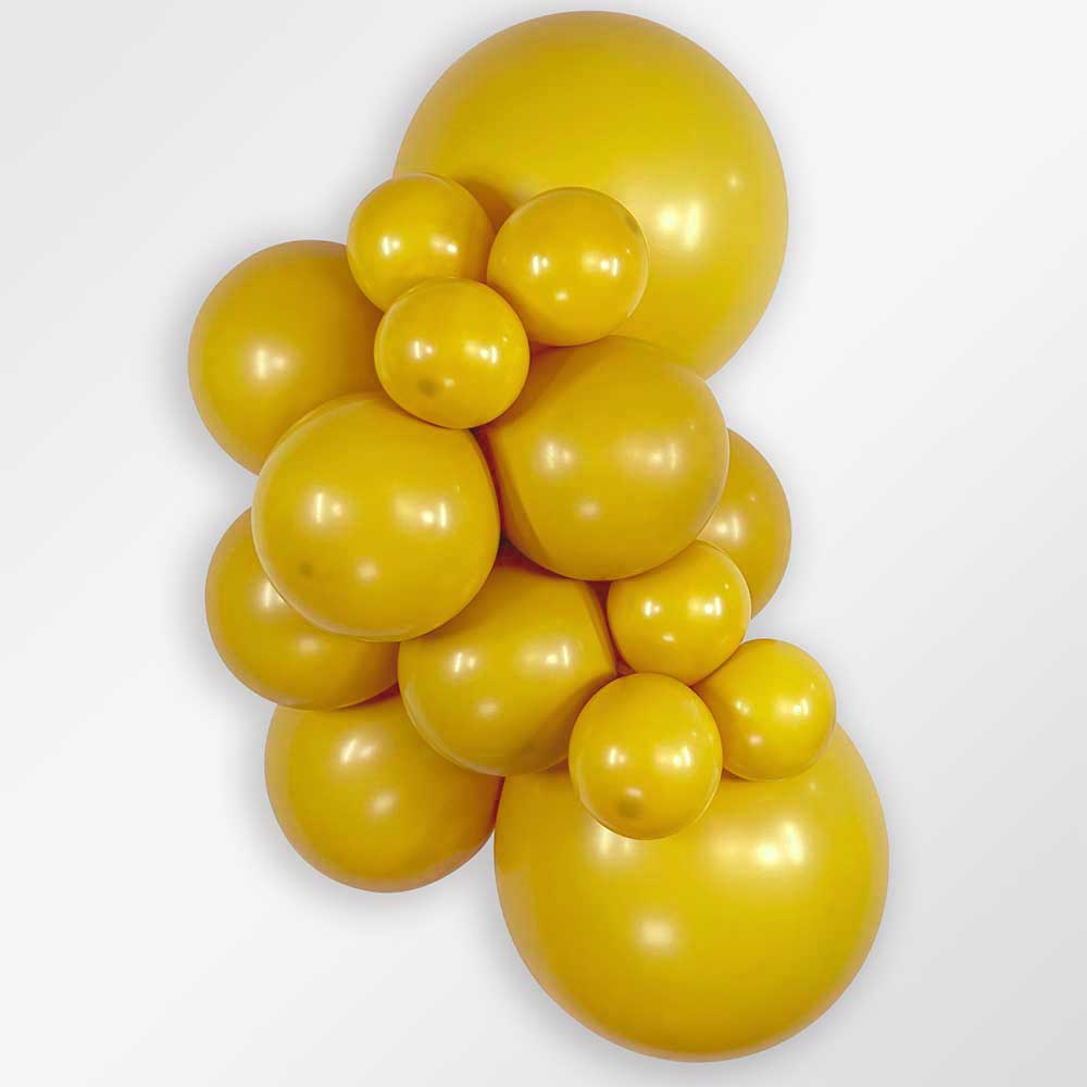 Latex Balloons 5 Inch Sempertex Deluxe Mustard