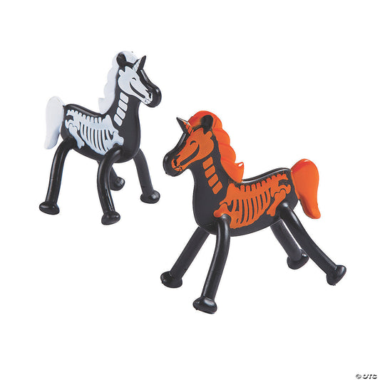 Skeleton Unicorn Bendables - 24 Pc. | USA Decoration®