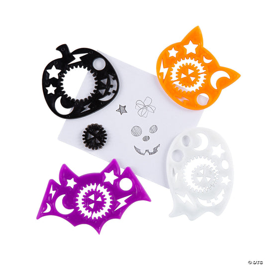 24 Piece(s): Spooky Stencils - 24 Pc. | USA Decoration®