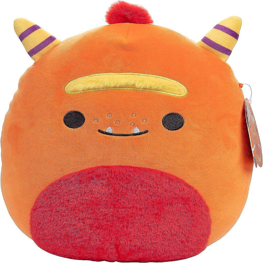 Squishmallows 10" Orange Monster - Officially Licensed Kellytoy Plush - Collectible Soft & Squishy Stuffed Animal Toy - Fun Gift for Kids - 10 Inch