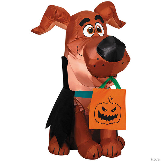 42" Airblown® Inflatable Scoob™ Scooby Doo Puppy Vampire Halloween Yard Decoration | USA Decoration®
