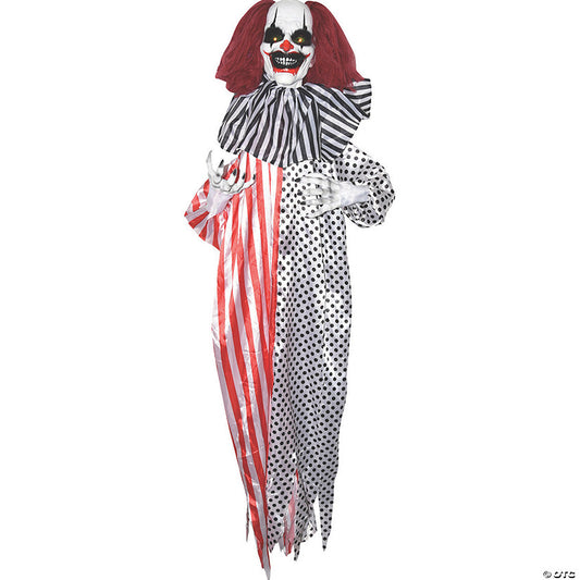5' Hanging Shaking Clown Halloween Decoration | USA Decoration®