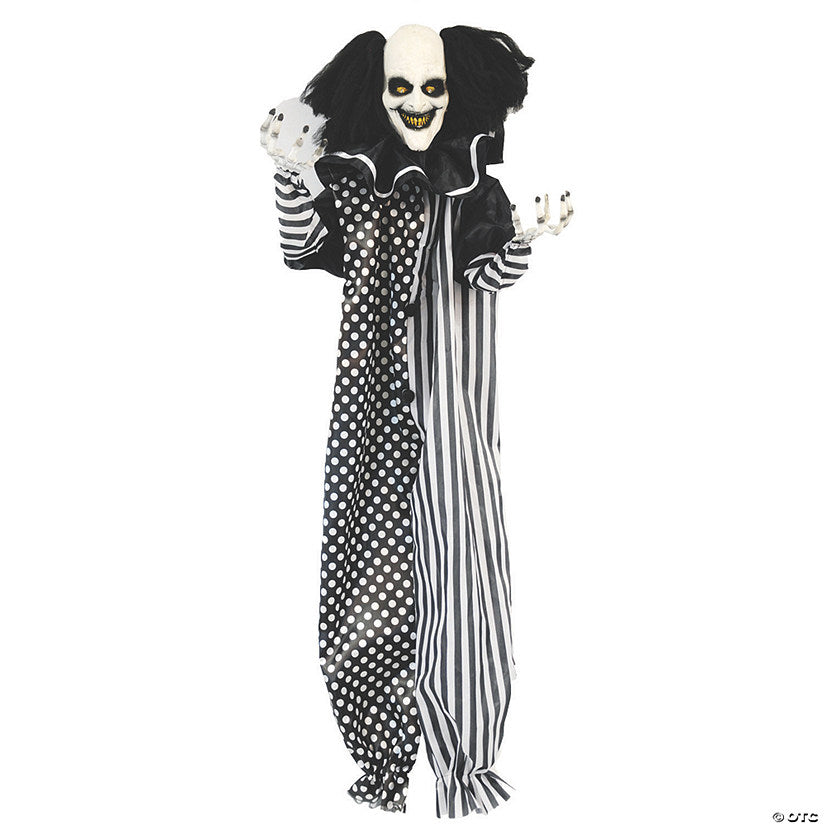 47" Hanging Light Up Clown Halloween Decoration | USA Decoration®