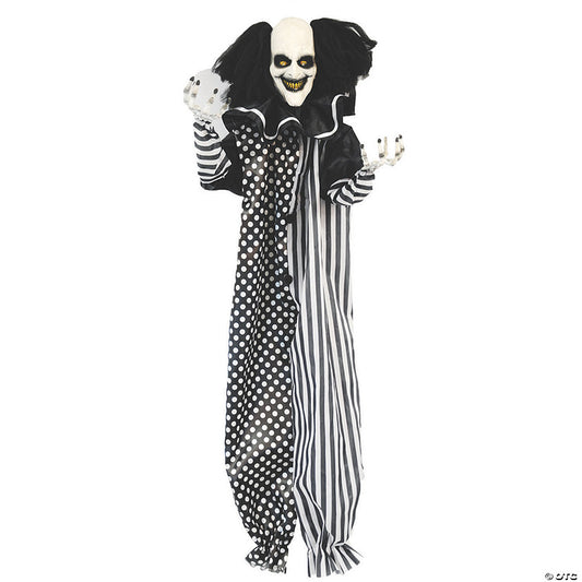 47" Hanging Light Up Clown Halloween Decoration | USA Decoration®