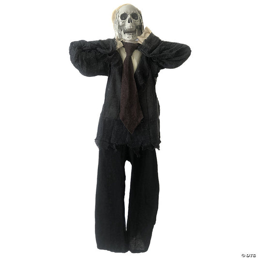 43" Hanging Skull Man Animated | USA Decoration®