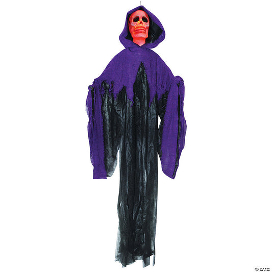 5 Ft. Fire And Ice Hanging Reaper Halloween Decoration | USA Decoration®