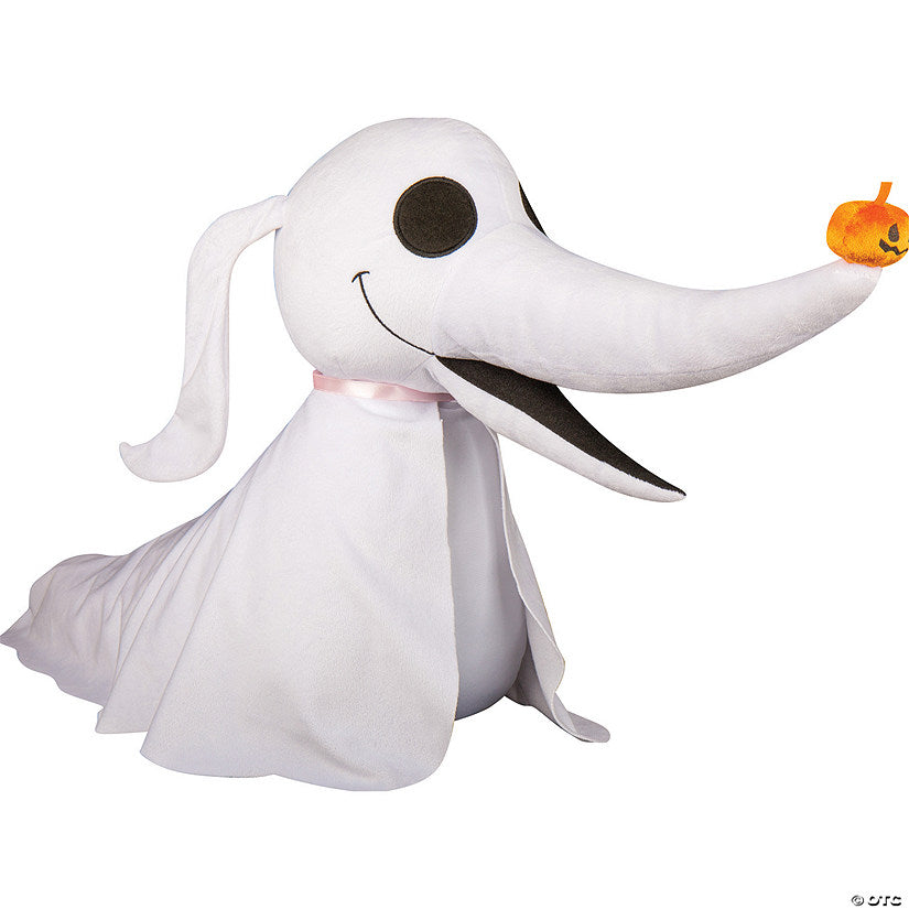 Nightmare Before Christmas Zero Plush Door Greeter Halloween Decoration | USA Decoration®