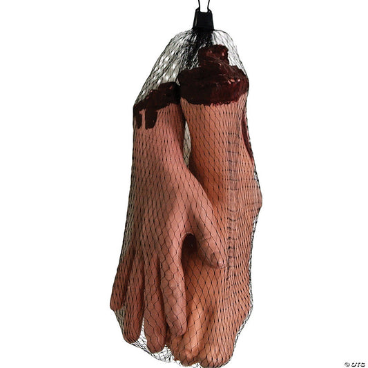 2 Piece(s): Bloody Hand & Foot Prop | USA Decoration®