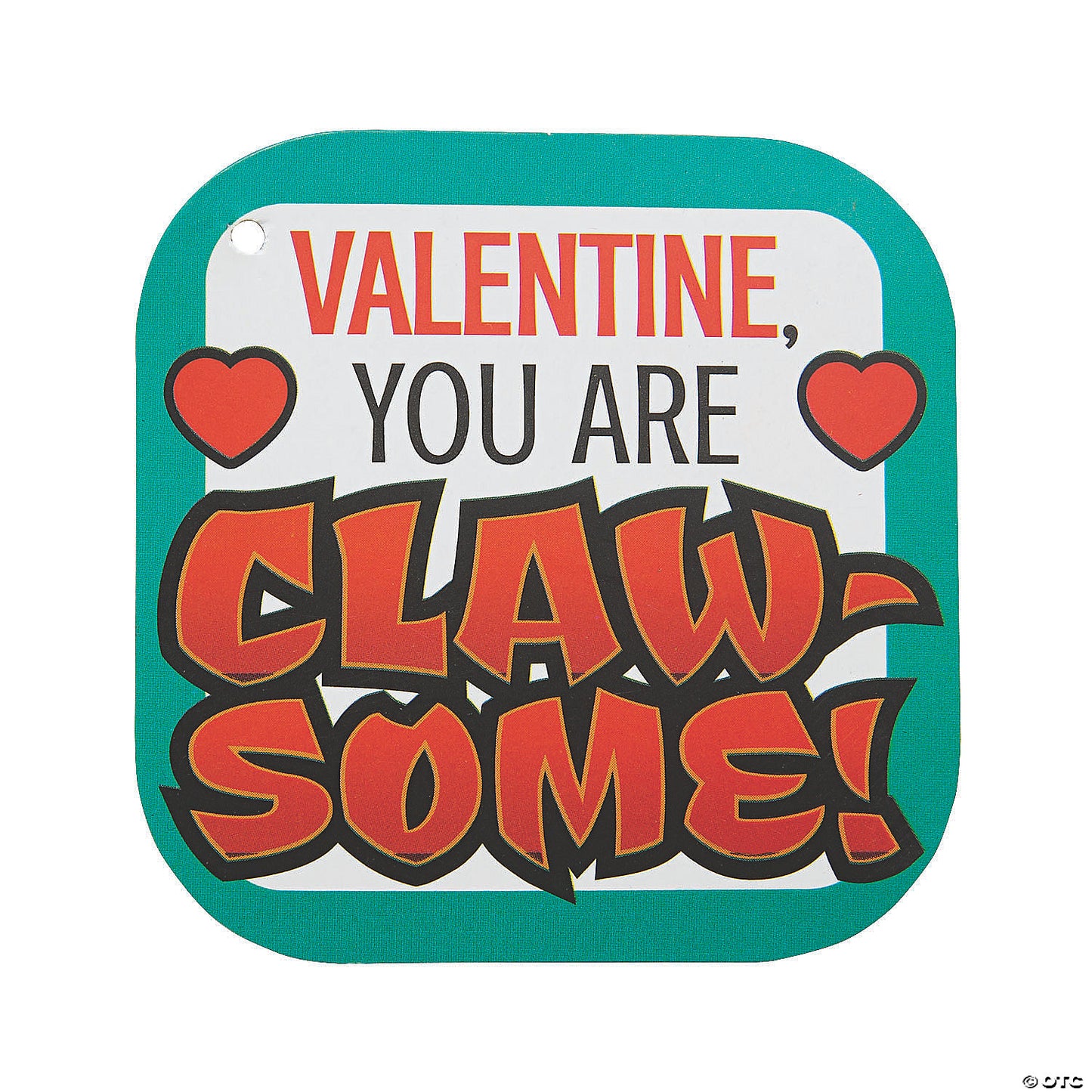 Stuffed Lobster Valentine Exchanges with Card for 12 | USA Decoration®