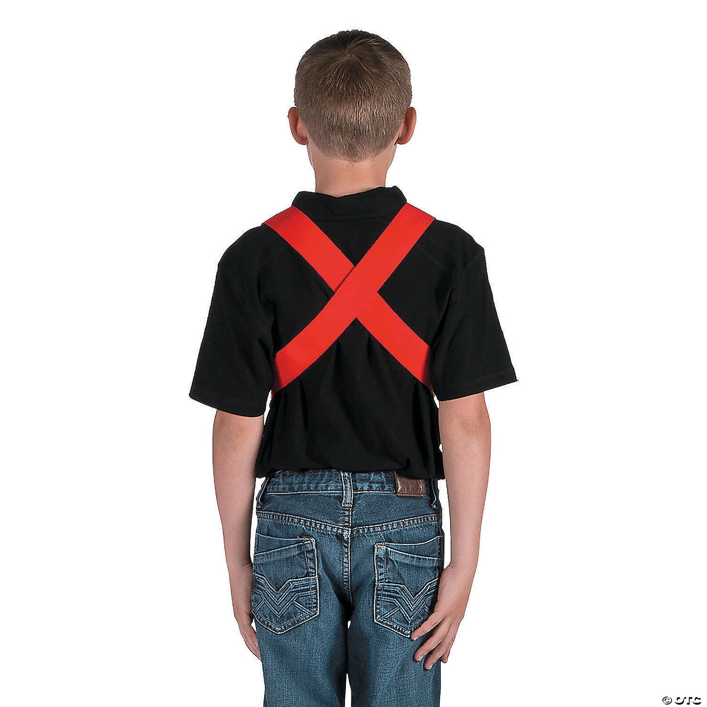 Superhero Red & Yellow Chest Plate Costume