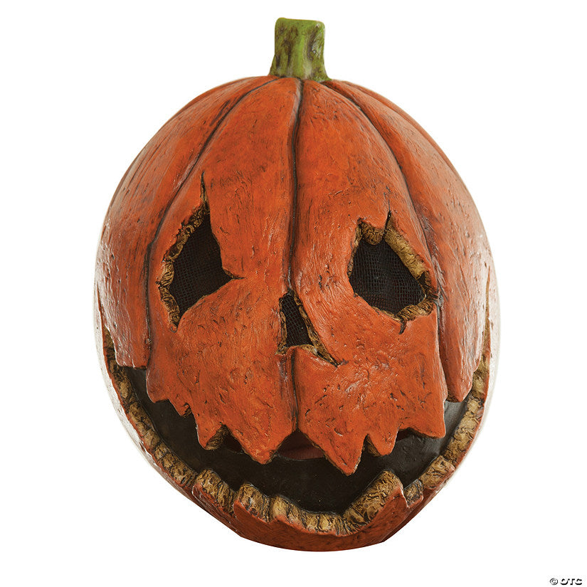 1 Piece(s): Adults Last Night Pumpkin Latex Mask | USA Decoration®