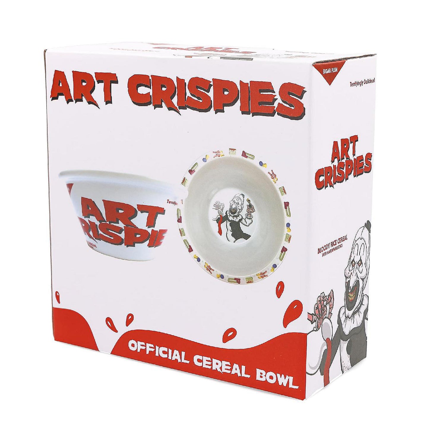 Terrifier 2 Art Crispies Ceramic Bowl | USA Decoration®
