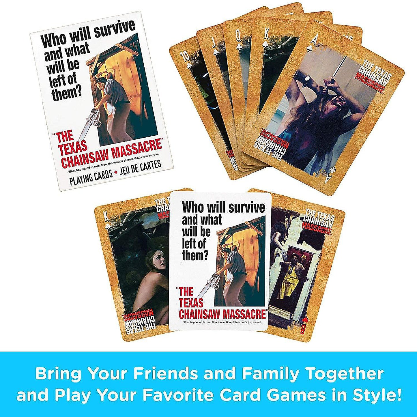 Texas Chainsaw Massacre Playing Cards | USA Decoration®