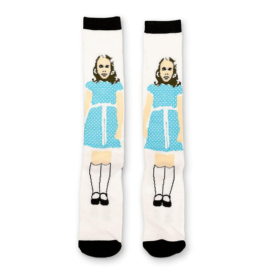 The Shining Collectibles The Shining Exclusive Grady Twins White Crew Socks | USA Decoration®