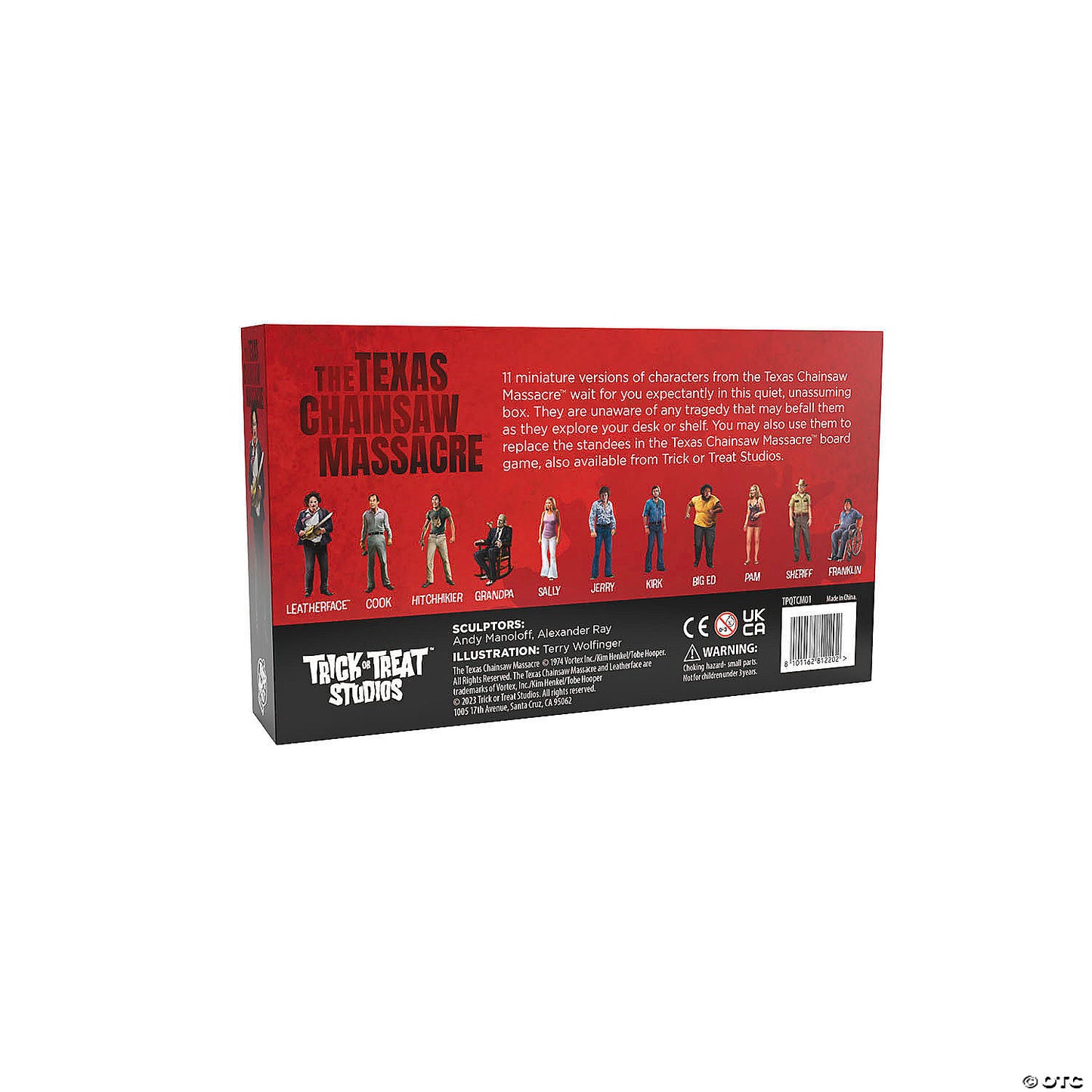 The Texas Chainsaw Massacre™ 11 Miniature Figures | USA Decoration®