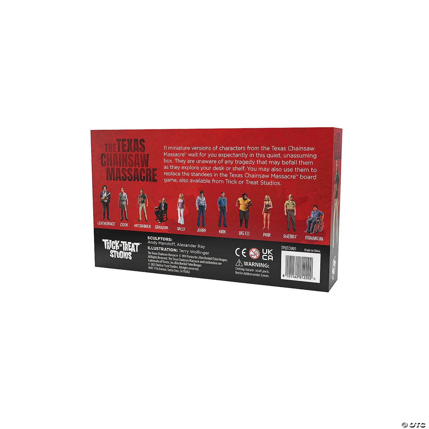 The Texas Chainsaw Massacre™ 11 Miniature Figures | USA Decoration®