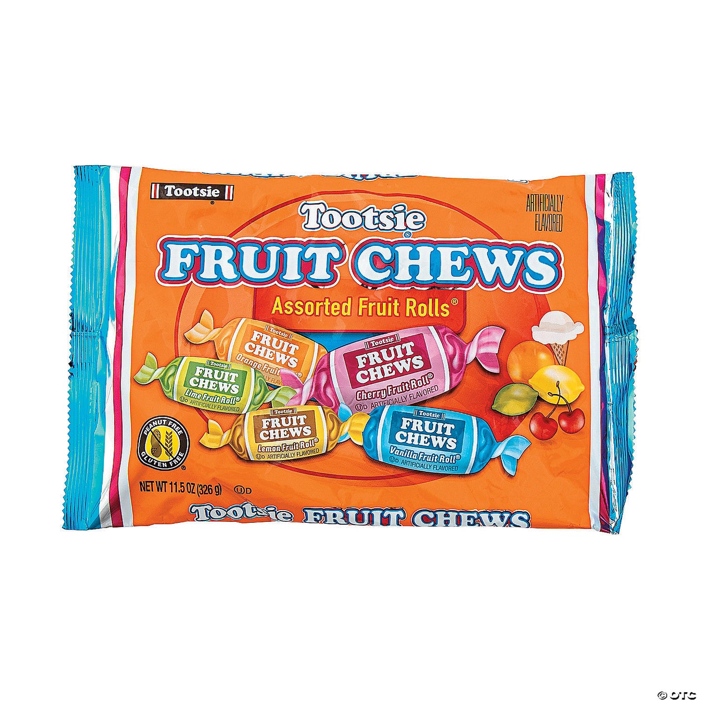 Tootsie Roll® Fruit Rolls® Candy - 48 Individually Wrapped Treats