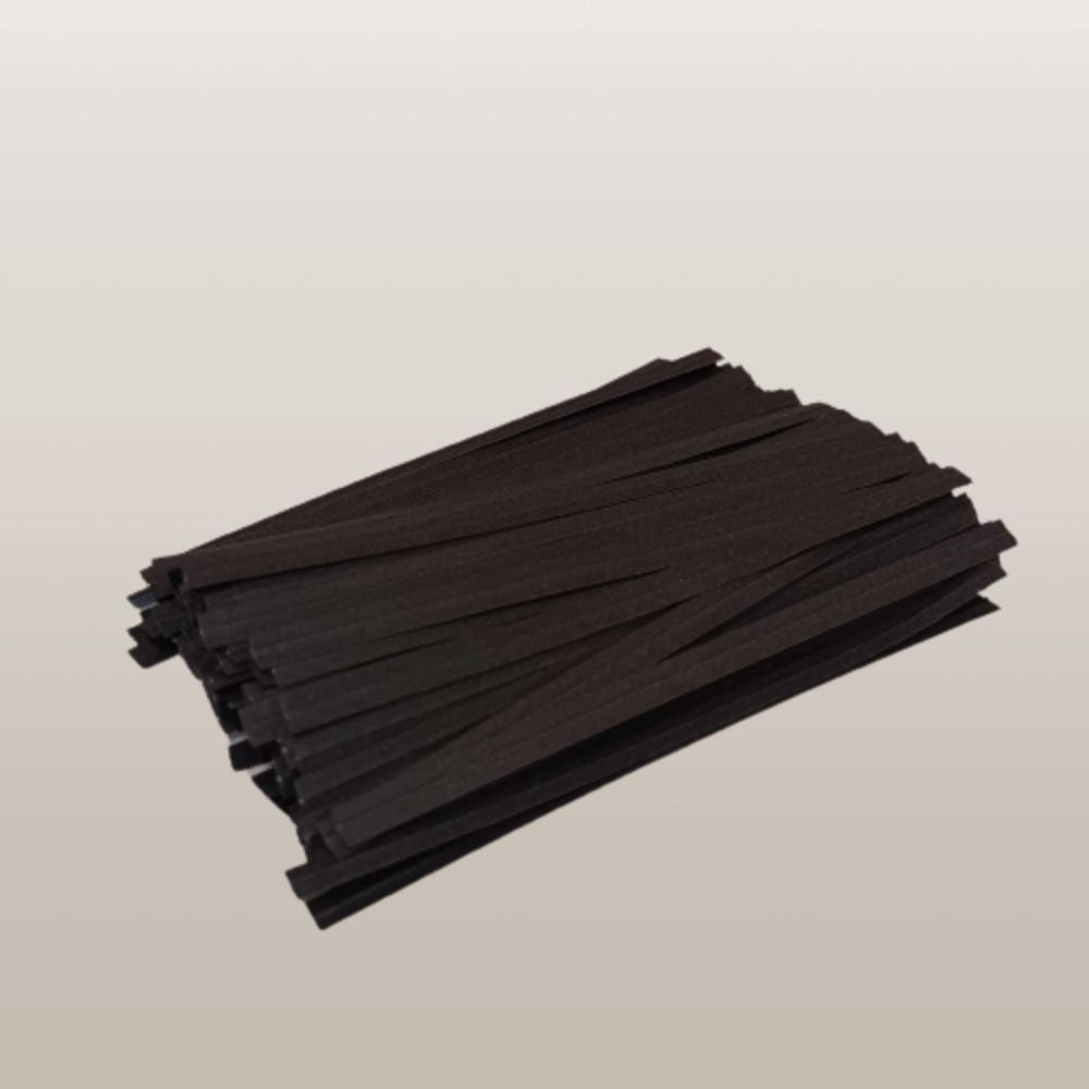 Laminated Twist Ties - 4" Long (Various Colors)