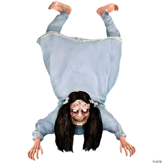 49" Hanging Possessed Girl Prop Halloween Decoration | USA Decoration®