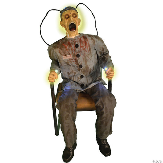 16" x 24" x 16" Animated Death Row Inmate Lights Sounds Prop | USA Decoration®