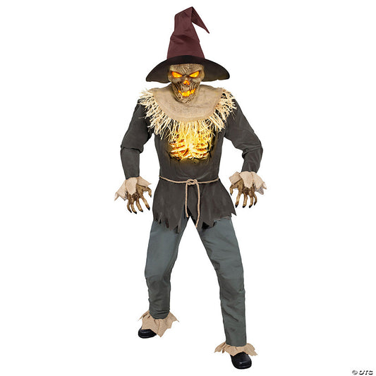 8 1/2 Ft. Animated Scarecrow Halloween Decoration | USA Decoration®