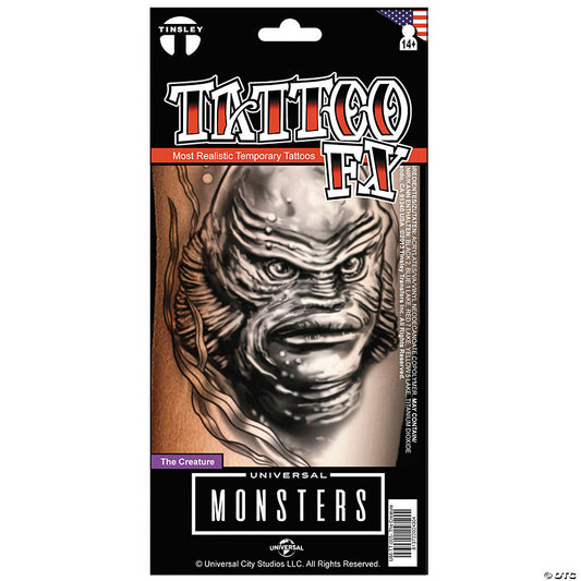Tinsley Transfers Universal Monsters™ The Creature from the Black Lagoon™ Temporary Tattoo | USA Decoration®