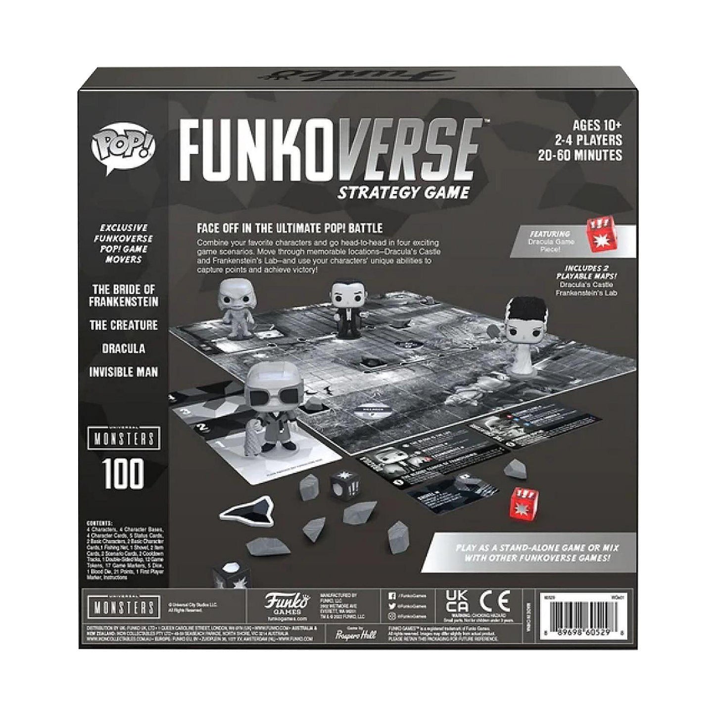 Universal Monsters Funko POP Funkoverse Strategy Game | USA Decoration®