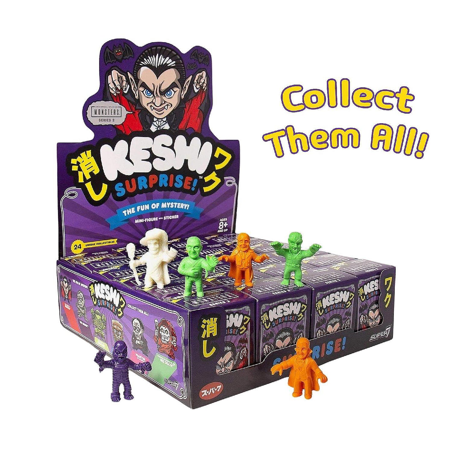 Universal Monsters Wave 2 Keshi Surprise Mystery Figure One Random | USA Decoration®