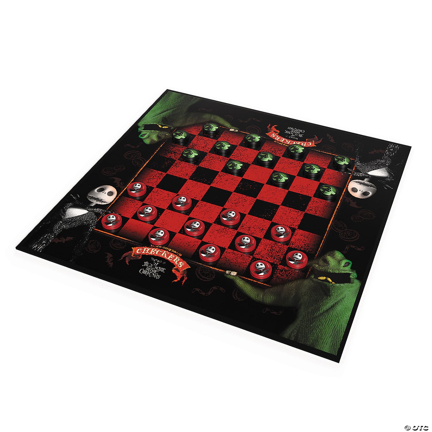 USAopoly Checkers: Disney Tim Burton The Nightmare Before Christmas | USA Decoration®