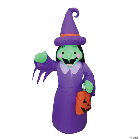 4' Inflatable Witch | USA Decoration®