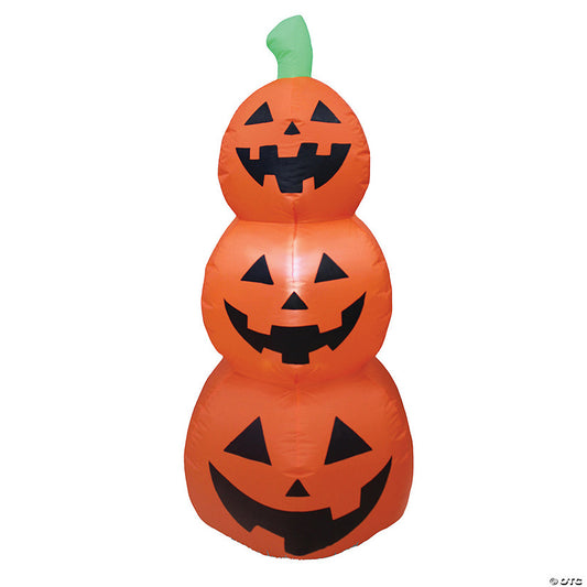 1 Piece(s): 4' Inflatable Pumpkin Stack | USA Decoration®