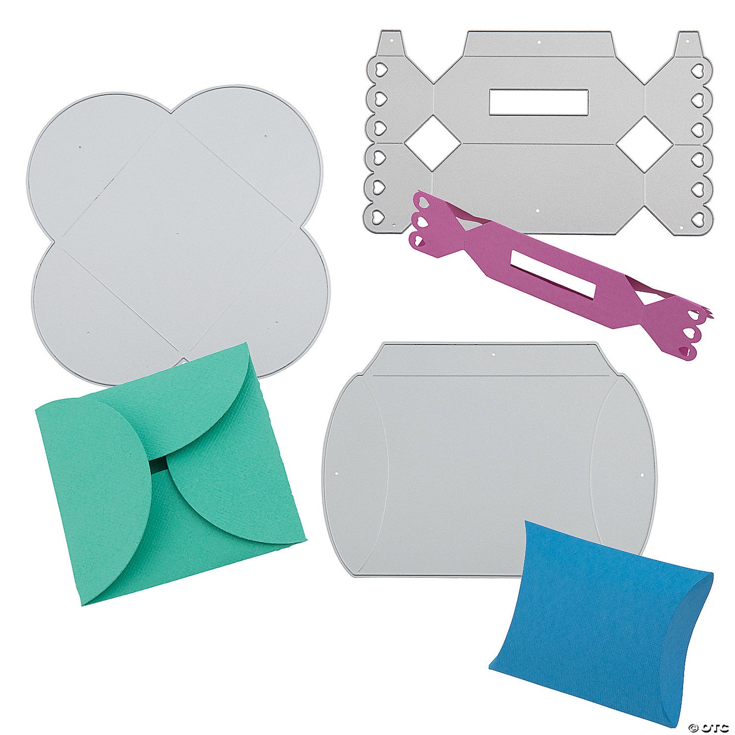 Value 3 Pc. Box Cutting Die Assortment | USA Decoration®