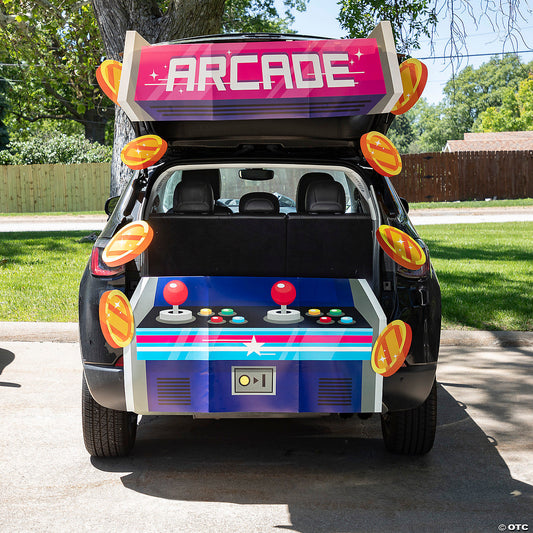 10 Piece(s): Value Arcade Gamer Trunk-or-Treat Decorating Kit - 10 Pc. | USA Decoration®