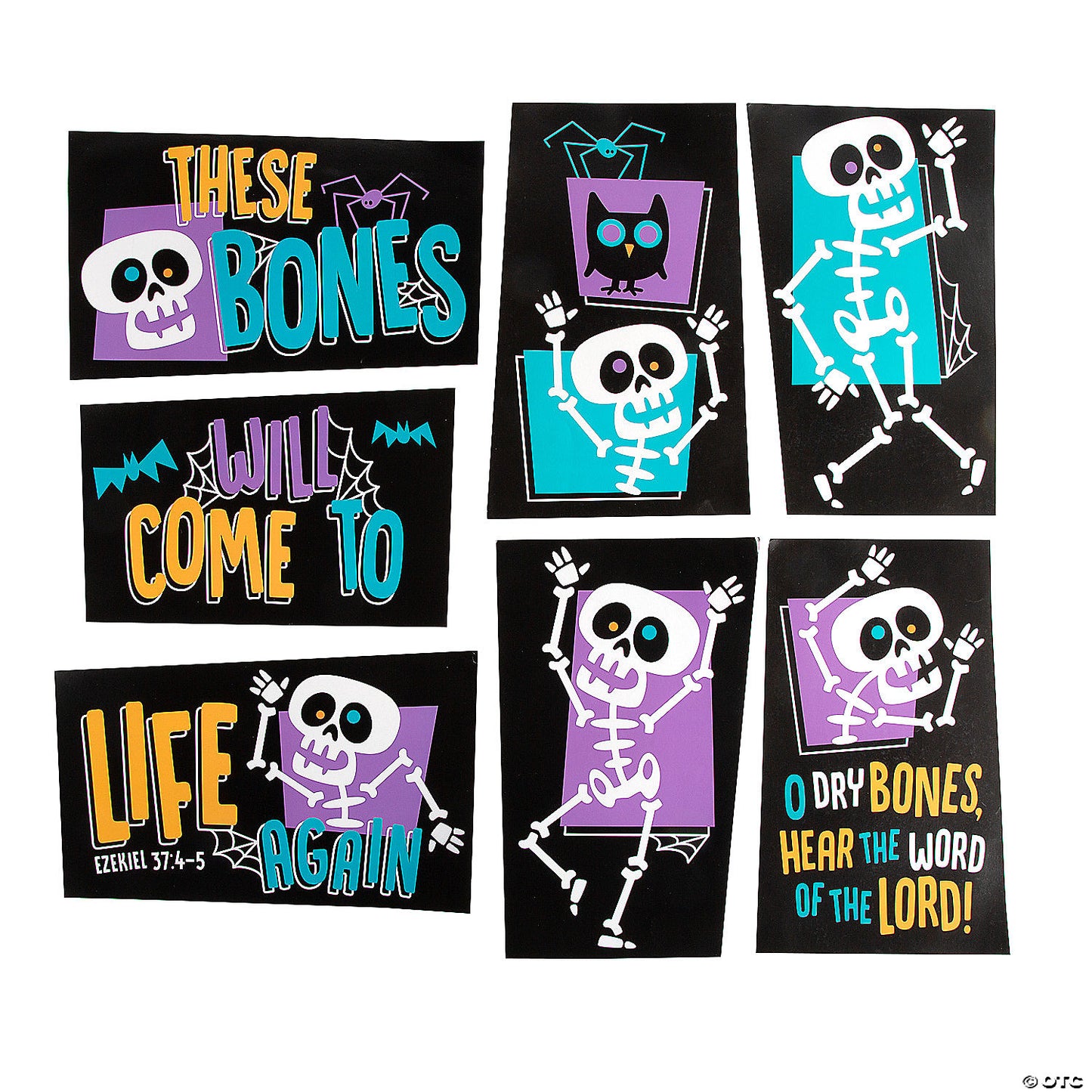7 Piece(s): Value Religious Ezekiel Skeleton Trunk-or-Treat Kit- 7 Pc. | USA Decoration®