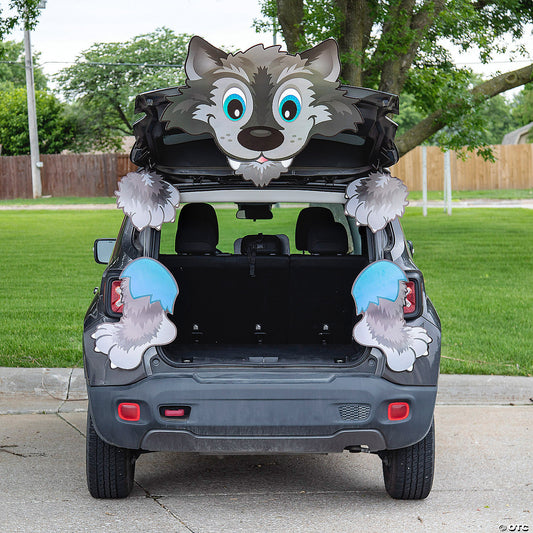 6 Piece(s): Value Werewolf Trunk-or-Treat Decorating Kit - 6 Pc. | USA Decoration®