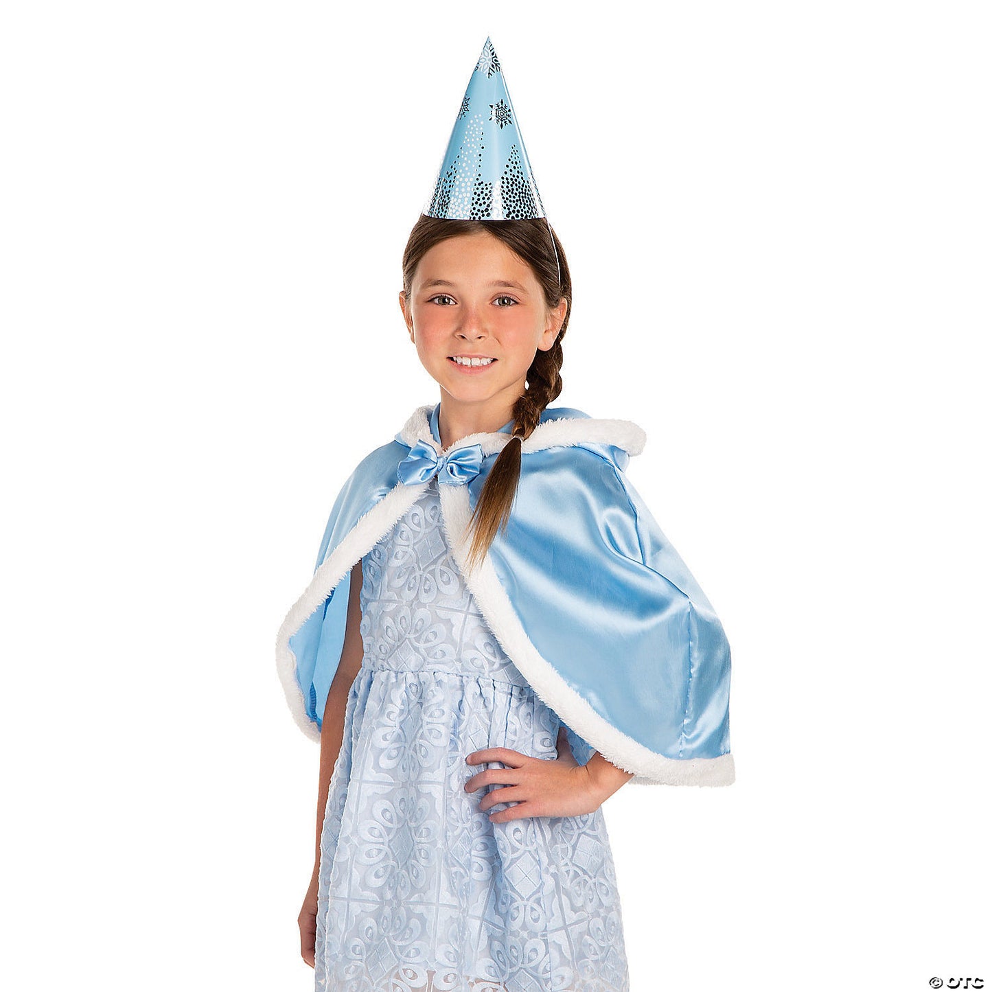 Winter Princess Party Cone Hats - 12 Pc.