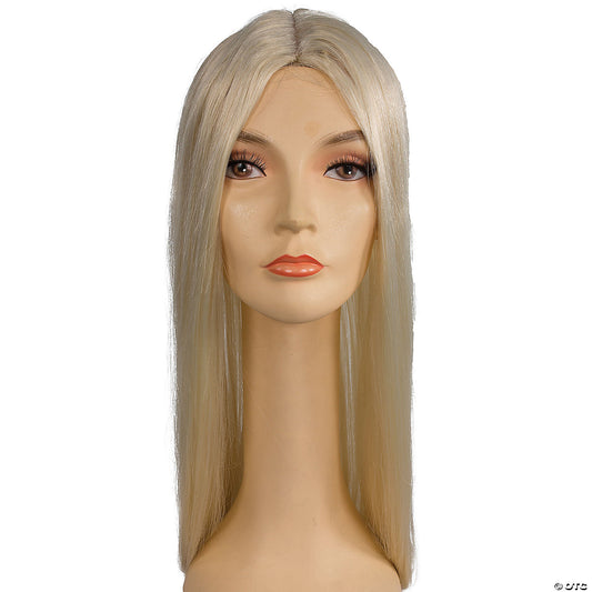 Women's Straight Long B304A Wig - Platinum Blonde 613