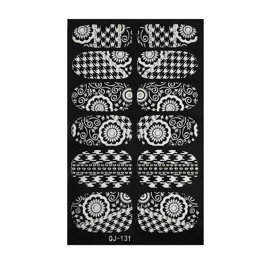 Wrapables Fashion Nail Art Nail Foils Nail Strips Nail Wraps, Bohemian Swirl
